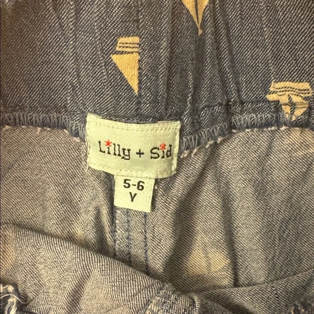 Lilly & Sid Nautical Print Boys Shorts 5-6 years